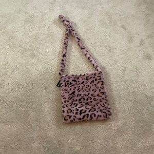 Pink cheetah print bag!